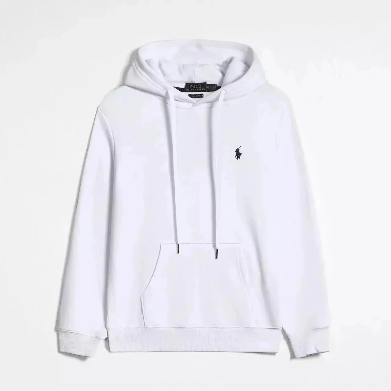 White pullover hoodie