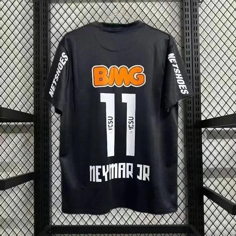 12-13桑托斯黑色白色号码（11号）