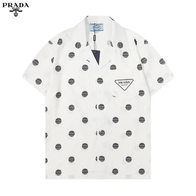 29 white polka dot shirt