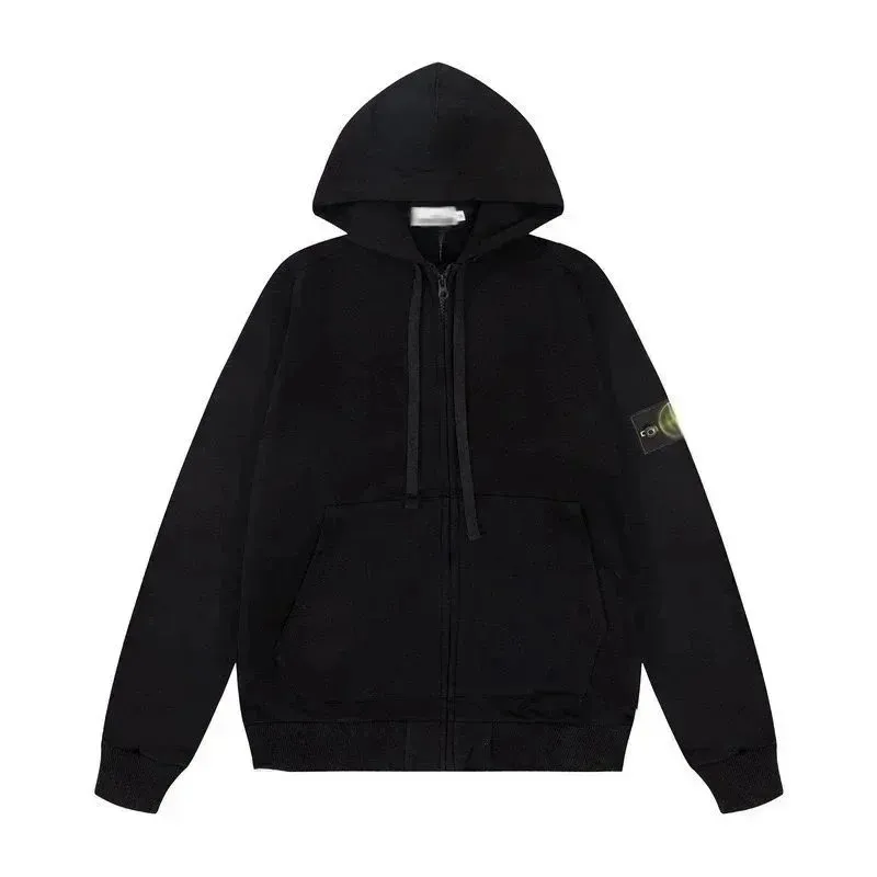 Black cardigan hooded